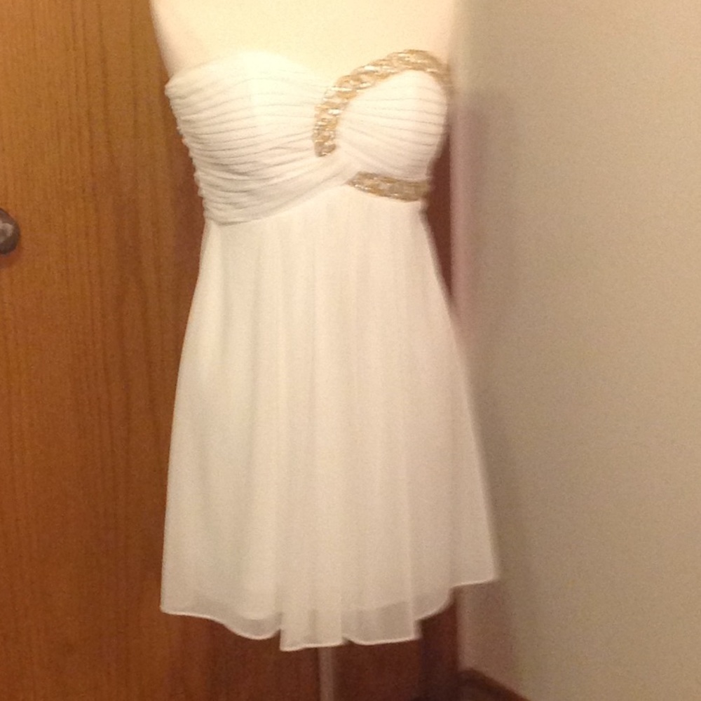 Strapless party dress, excellent condition